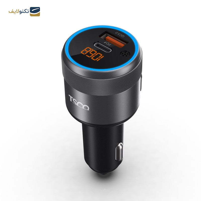 شارژر و فرستنده رادیویی فندکی تسکو مدل BFM 2210 - TSCO BFM 2210 Car Charger