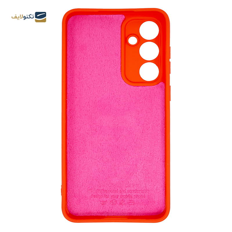 قاب گوشی سامسونگ Galaxy A55 مدل سیلیکونی محافظ لنزدار - Silicone Cover For Samsung Galaxy A55