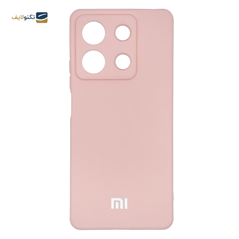 قاب گوشی شیائومی Redmi Note 13 Pro 4G مدل سیلیکونی محافظ لنزدار - Silicone Cover For Xiaomi Redmi Note 13 Pro 4G