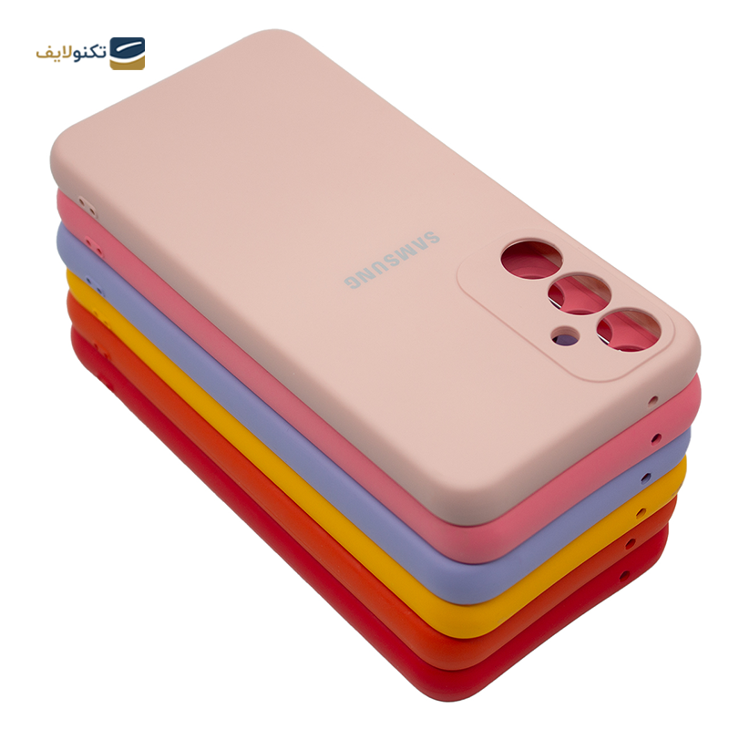 قاب گوشی سامسونگ Galaxy A35 مدل سیلیکونی محافظ لنزدار  - Silicone Cover For Samsung Galaxy A35