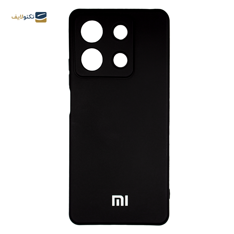 قاب گوشی پوکو M6 Pro مدل سیلیکونی محافظ لنزدار - Silicone Cover For Poco M6 Pro