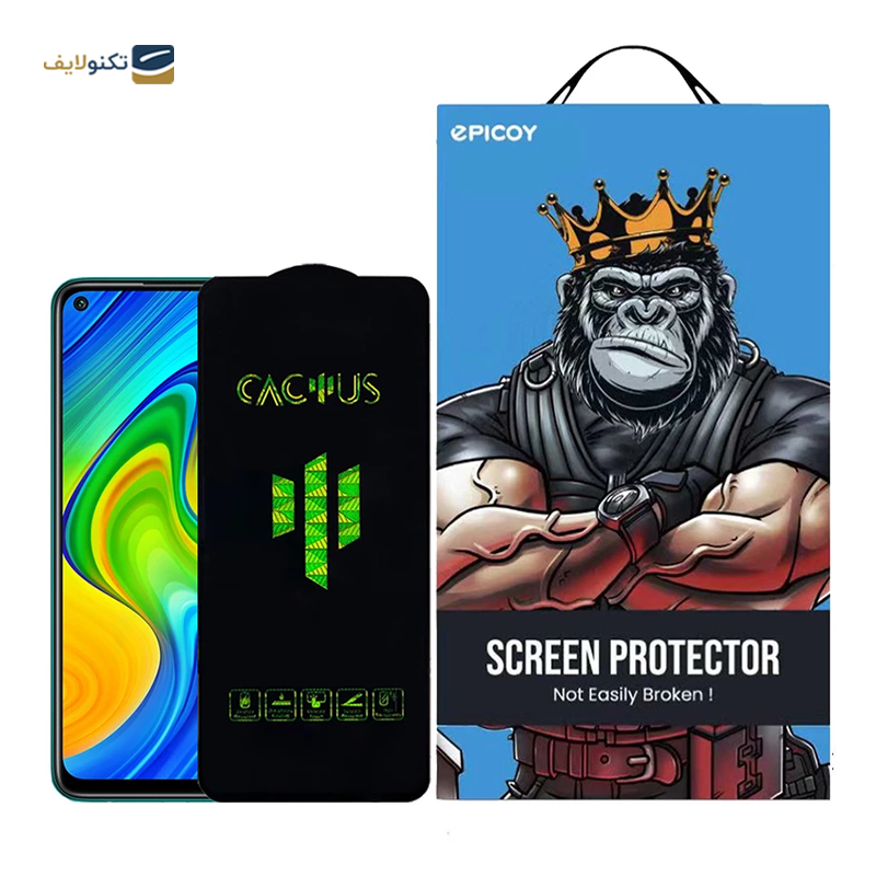 گلس گوشی شیائومی Redmi note 9T اپیکوی مدل Cactus - Epicoy Cactus Xiaomi Redmi note 9T Screen Protector