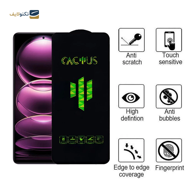 گلس گوشی شیائومی Redmi Note 11 Pro Plus اپیکوی مدل Cactus   - Epicoy Cactus Xiaomi Redmi Note 11 Pro Plus Screen Protector