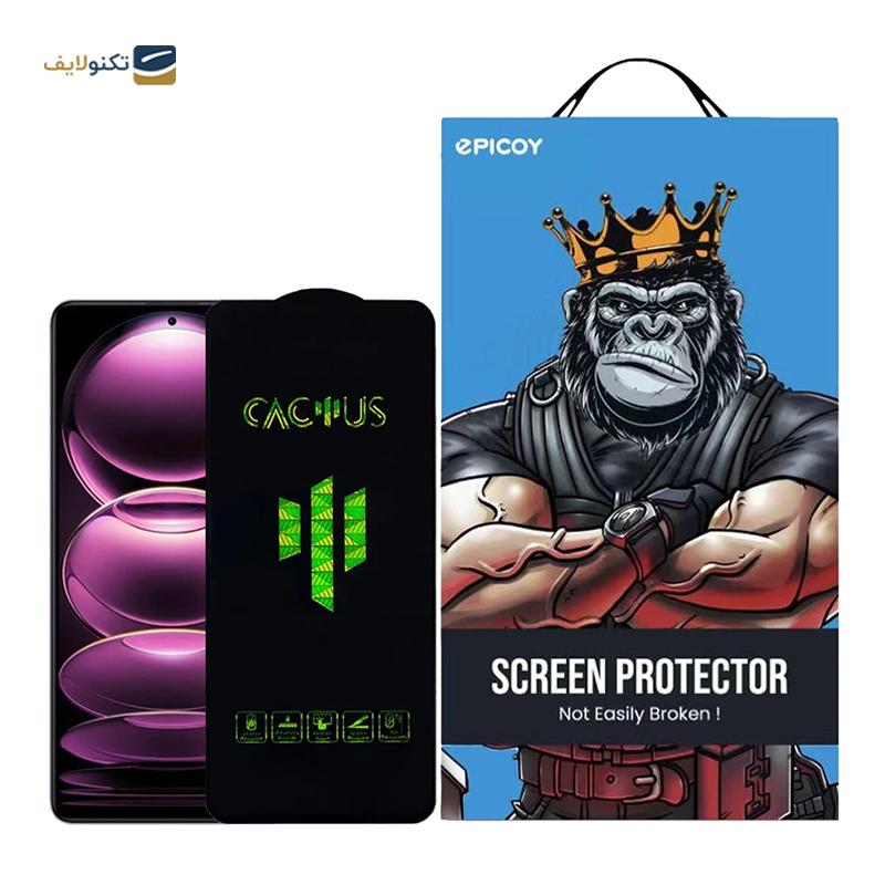 گلس گوشی شیائومی Note 10 Pro 4G اپیکوی مدل Cactus - Epicoy Cactus Xiaomi Note 10 Pro 4G Screen Protector
