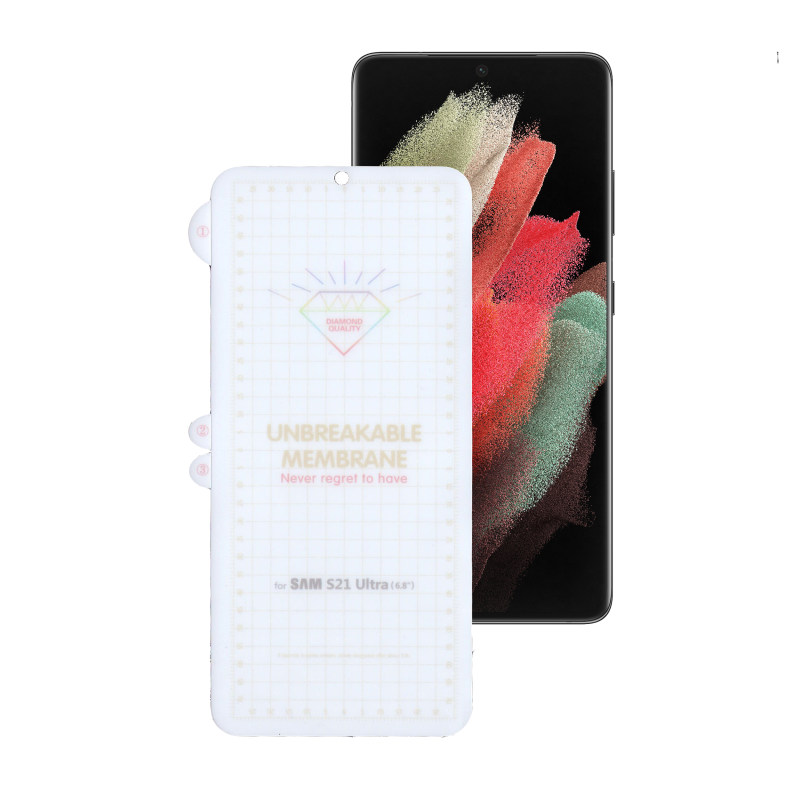 گلس گوشی سامسونگ گلکسی S21 اولترا بوف مدل Hg01 - Buff Hg01 Galaxy S21 Ultra Screen Protector