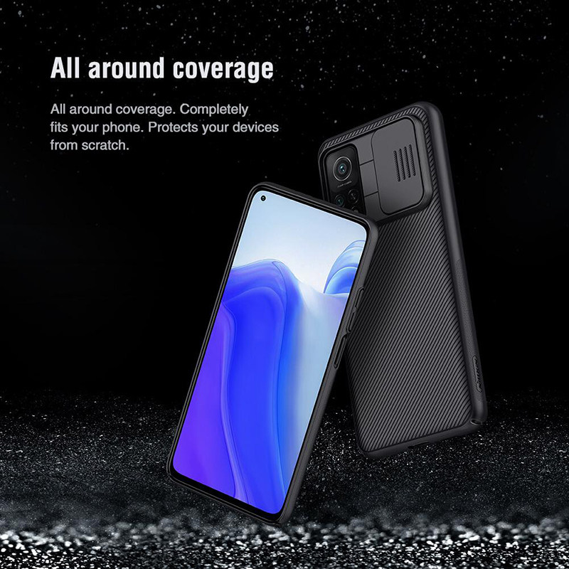 کاور گوشی شیائومی MI 10T 5G / Mi10T Pro 5G نیلکین مدل Camshield  - Nillkin Camshield  cover for MI 10T 5G / Mi10T Pro 5G