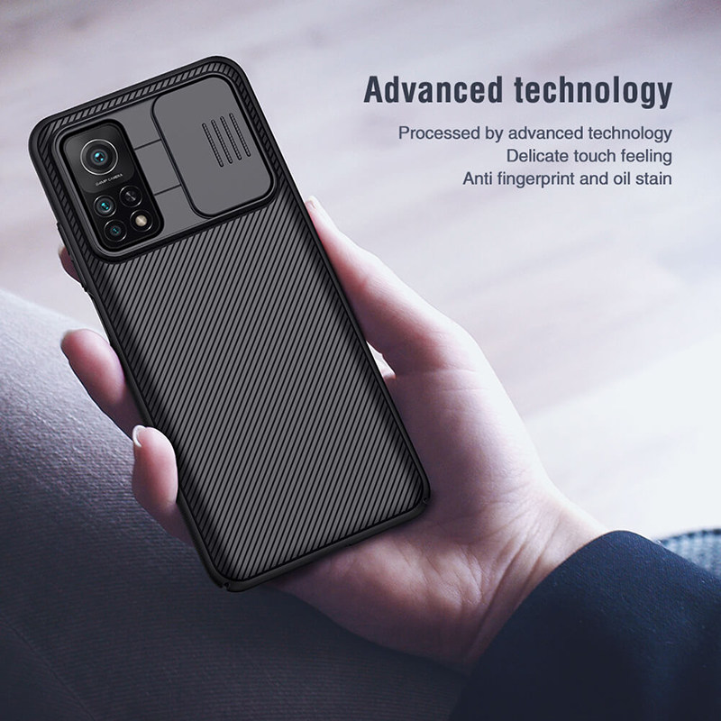 کاور گوشی شیائومی MI 10T 5G / Mi10T Pro 5G نیلکین مدل Camshield  - Nillkin Camshield  cover for MI 10T 5G / Mi10T Pro 5G