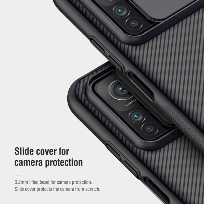 کاور گوشی شیائومی MI 10T 5G / Mi10T Pro 5G نیلکین مدل Camshield  - Nillkin Camshield  cover for MI 10T 5G / Mi10T Pro 5G