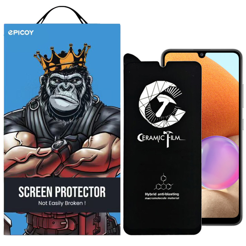 محافظ صفحه نمایش سرامیکی گوشی سامسونگ Galaxy A32 4G اپیکوی مدل CR7 - Epicoy CR7 Galaxy A32 4G ceramic Screen Protector