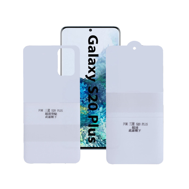 محافظ صفحه نمایش و پشت گوشی سامسونگ Galaxy S20 Plus بوف مات مدل Epic16 - Buff Epic16 Galaxy S20 Plus back and Screen Protector