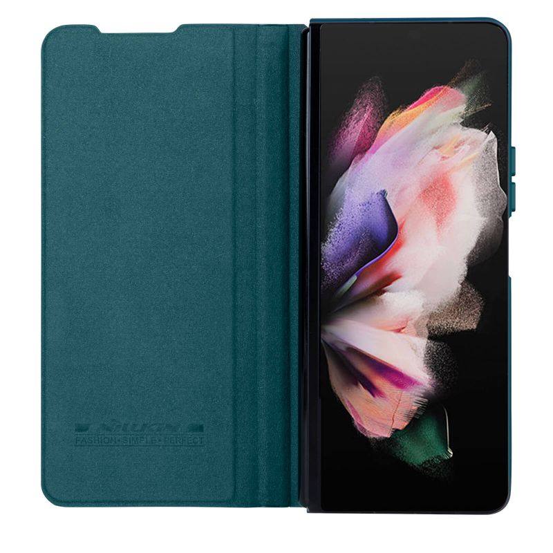 کیف کلاسوری گوشی سامسونگ Galaxy Z Fold4 نیلکین مدل QIN Leather - Nillkin QIN Leather Cover For Galaxy Z Fold 4