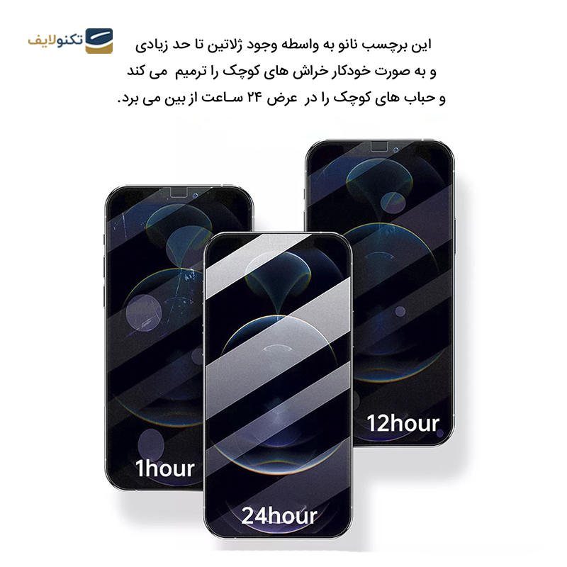 گلس مات گوشی سامسونگ Galaxy Z Fold 5 راک اسپیس مدل MTT - Rock Space MTT Screen Protector for Samsung Galaxy Z Fold 5