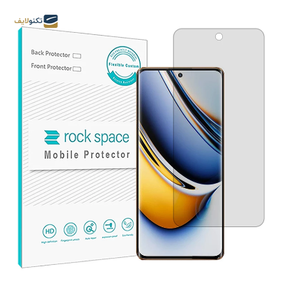 گلس گوشی ریملی 11 Pro Plus 5G راک اسپیس مدل Hygel - Rock Space Hygel Screen Protector for Realme 11 Pro Plus 5G