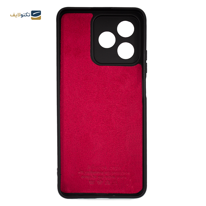 قاب گوشی ریلمی C53 مدل سیلیکونی محافظ لنزدار - Silicone matte back Cover For Realme C53