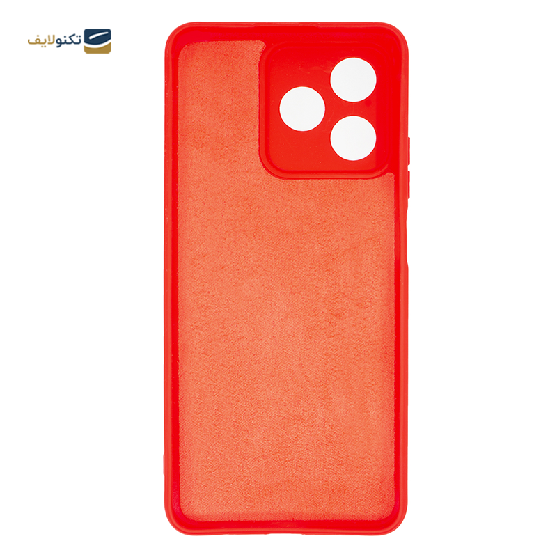 قاب گوشی ریلمی C53 مدل سیلیکونی محافظ لنزدار - Silicone matte back Cover For Realme C53