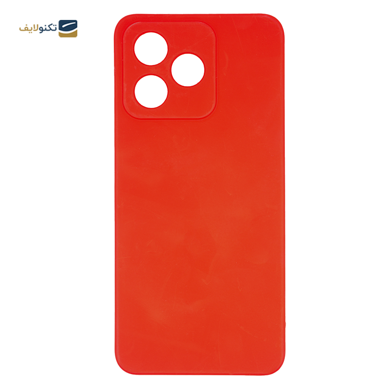 قاب گوشی ریلمی C53 مدل سیلیکونی محافظ لنزدار - Silicone matte back Cover For Realme C53