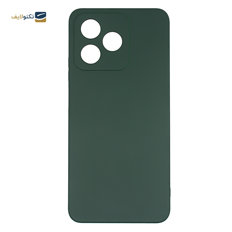 قاب گوشی ریلمی C53 مدل سیلیکونی محافظ لنزدار - Silicone matte back Cover For Realme C53