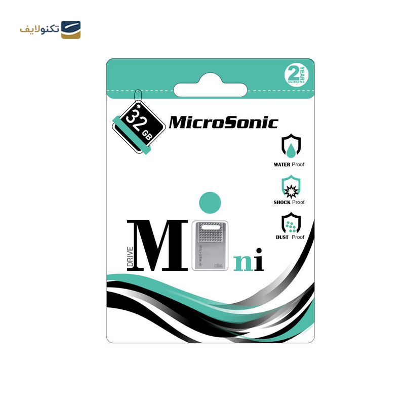 فلش مموری میکروسونیک مدل mini drive ظرفیت 32 گیگابایت - Microsonic mini drive Flash Memory - 32GB