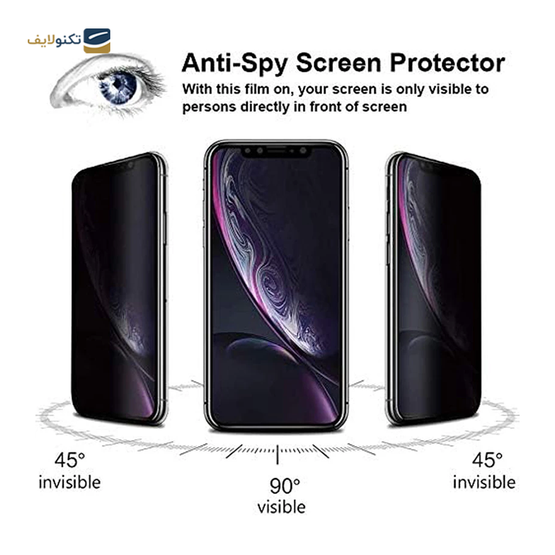 گلس حریم شخصی گوشی شیائومی Redmi Note 9 Pro Max اپیکوی مدل Cactus-ESD-Privacy - Epicoy Cactus-ESD-Privacy Xiaomi Redmi Note 9 Pro Max Screen Protector