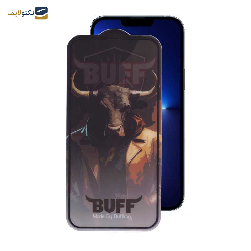 محافظ صفحه نمایش بوف مدل Crystal Pro-G مناسب برای گوشی موبایل اپل iPhone 13 Pro Max - Buff Crystal Pro-G Glass Screen Protector For Apple iPhone 13 Pro Max