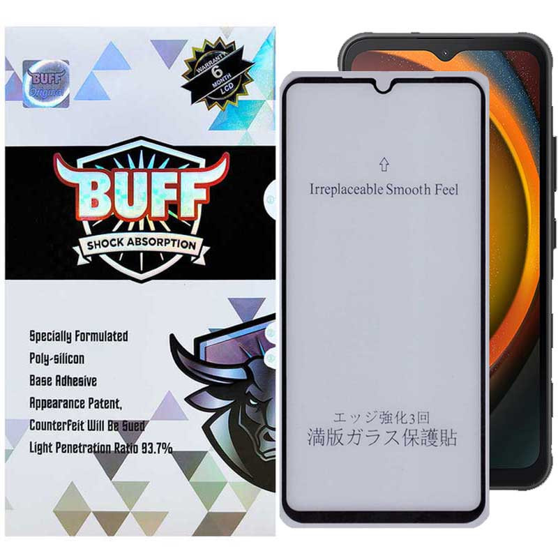محافظ صفحه نمایش مات بوف مدل 5D-Matte-G مناسب برای گوشی موبایل سامسونگ Galaxy Xcover7 - Buff 5D-Matte-G Glass Screen Protector For Samsung Galaxy Xcover7 / A14 4G/5G