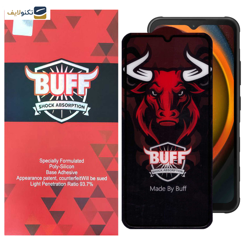 محافظ صفحه نمایش سرامیکی بوف مدل Ceramic Pro مناسب برای گوشی موبایل سامسونگ Galaxy Xcover7/ A14 4G/5G  - Buff Ceramic Pro screen protector suitable for Samsung Galaxy Xcover7/ A14 4G/5G