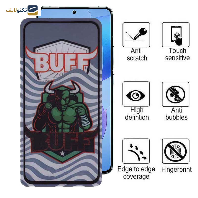 محافظ صفحه نمایش 5D بوف مدل Super Power-G مناسب برای گوشی موبایل شیائومی Redmi K70 / K70 Pro / K70E - Buff 5D Super Power-G Glass Screen Protector For Xiaomi Redmi K70 / K70 Pro / K70E
