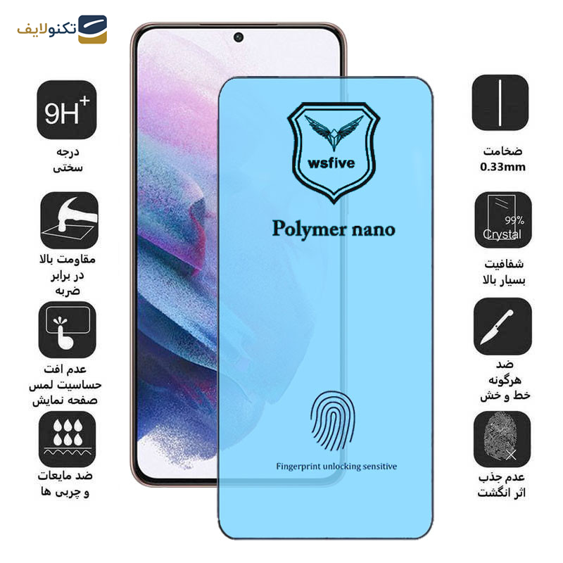 محافظ صفحه نمایش اپیکوی مدل Polymer Nano مناسب برای گوشی موبایل سامسونگ Galaxy S21 Plus/ S20 Plus - Epicoy Polymer Nano Screen Protector For Samsung Galaxy S21 Plus/ S20 Plus