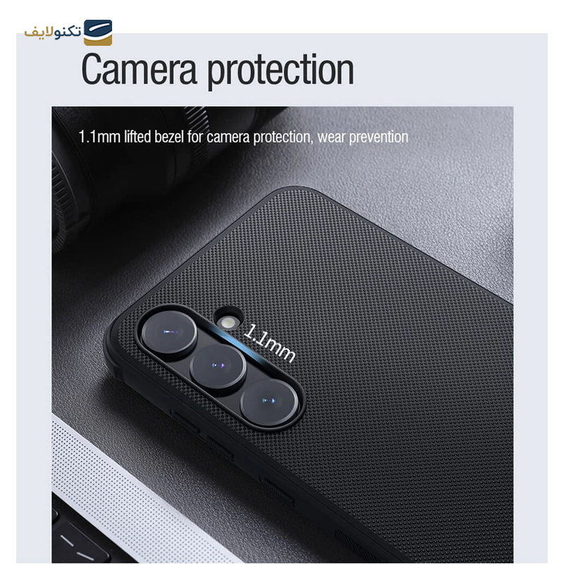 قاب گوشی Samsung Galaxy A55 نیلکین مدل Super Frosted Shield Pro Magnetic - Nillkin Super Frosted Shield Pro Magnetic Samsung Galaxy A55 Phone Cover