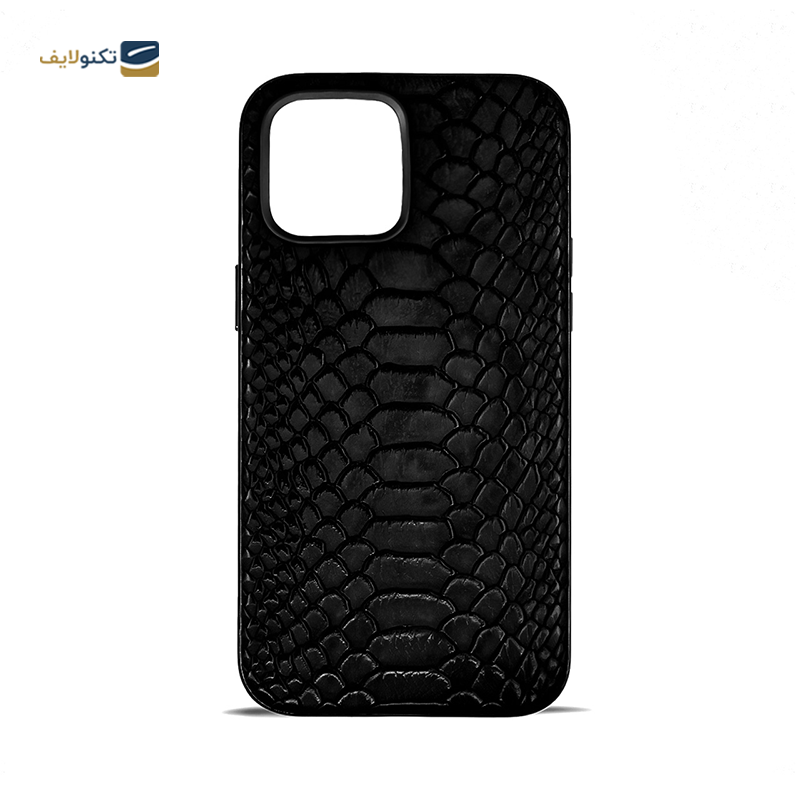 قاب گوشی اپل iPhone 13 مک کوی مدل Snake Skin چرمی - MacCoy Leather Snake Skin Cover For Apple iPhone 13