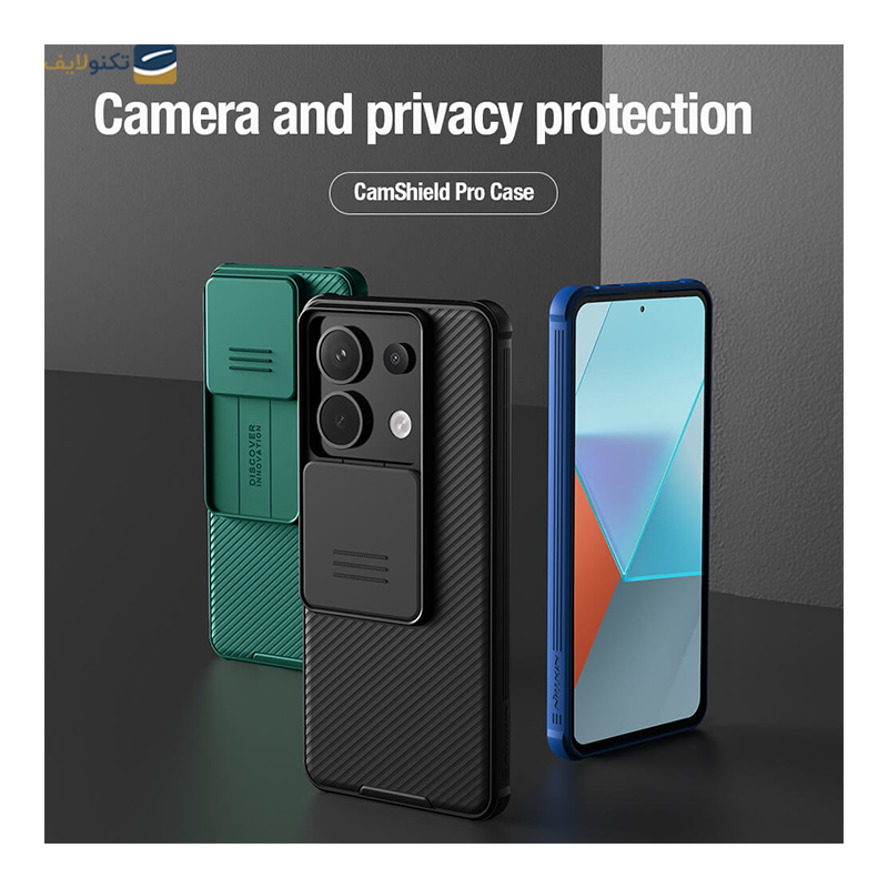 کاور گوشی شیائومی Redmi Note 13 Pro 5G نیلکین مدل CamShield Pro - Nillkin CamShield Pro cover case for Xiaomi Redmi Note 13 Pro 5G