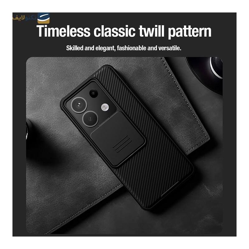 کاور گوشی شیائومی Redmi Note 13 Pro 5G نیلکین مدل CamShield Pro - Nillkin CamShield Pro cover case for Xiaomi Redmi Note 13 Pro 5G