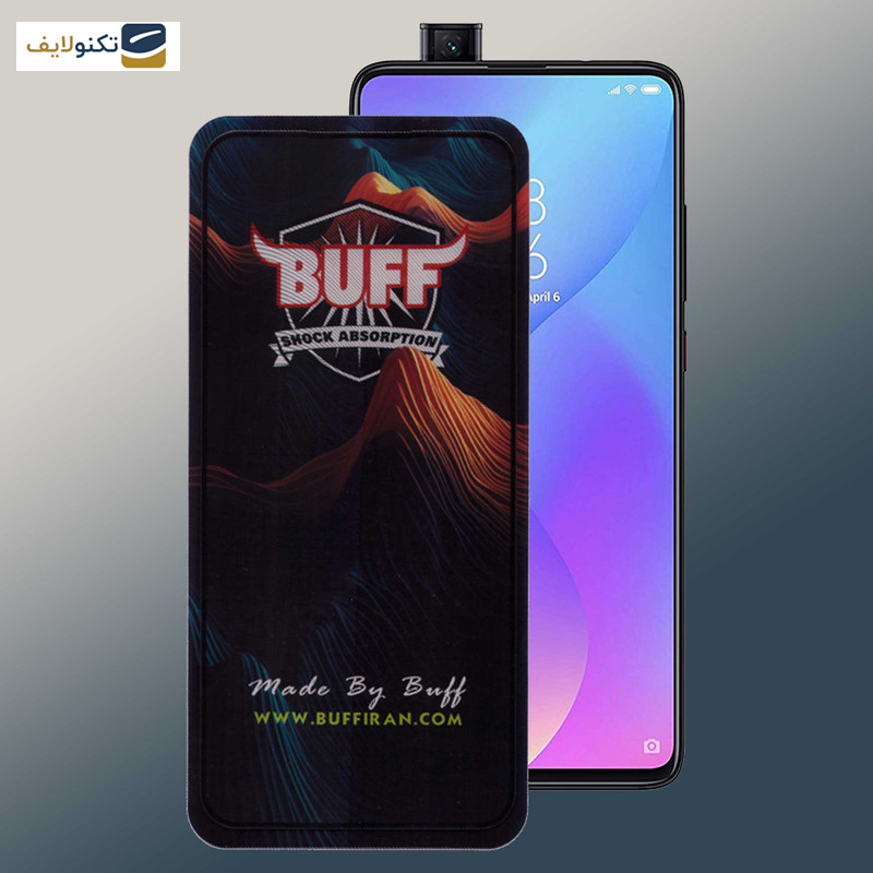محافظ صفحه نمایش 5D بوف مدل Mountain مناسب برای گوشی موبایل شیائومی Redmi K20 / K20 Pro / Mi9T / Mi9T Pro - Buff Mountain Glass Screen Protector For Xiaomi Redmi K20 / K20 Pro / Mi9T / Mi9T Pro