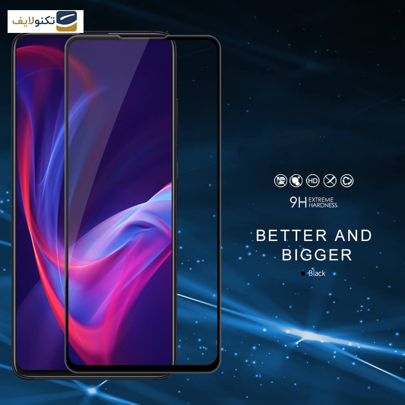 محافظ صفحه نمایش 5D بوف مدل Mountain مناسب برای گوشی موبایل شیائومی Redmi K20 / K20 Pro / Mi9T / Mi9T Pro - Buff Mountain Glass Screen Protector For Xiaomi Redmi K20 / K20 Pro / Mi9T / Mi9T Pro