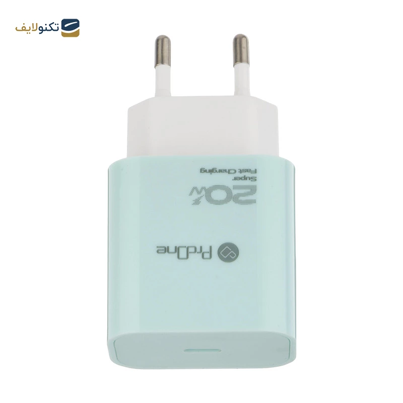 شارژر دیواری پرووان مدل PWC540C توان 20 وات به همراه کابل USB-C - 
