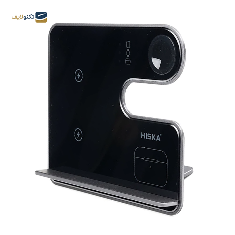 شارژر بی سیم هیسکا مدل HR-12 توان 15 وات - Hiska HR-12 15w Wireless Charger