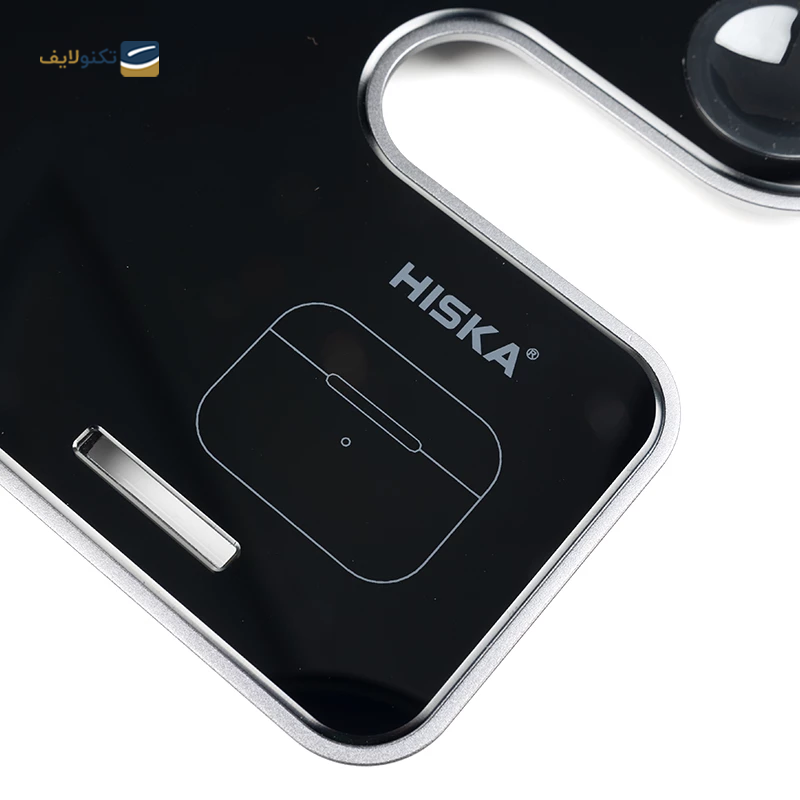 شارژر بی سیم هیسکا مدل HR-12 توان 15 وات - Hiska HR-12 15w Wireless Charger