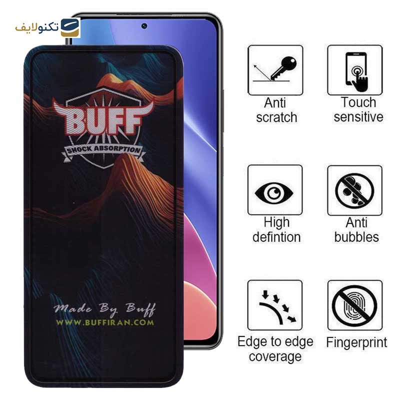 محافظ صفحه نمایش 5D بوف مدل Mountain-G مناسب برای گوشی موبایل شیائومی Redmi K40 Ultra / K40 Gaming / K40 Pro Plus / K40 Pro / K40S / K40 - Buff 5D Mountain-G Glass Screen Protector For Xiaomi Redmi K40 Ultra / K40 Gaming / K40 Pro Plus / K40 Pro / K40S / K40
