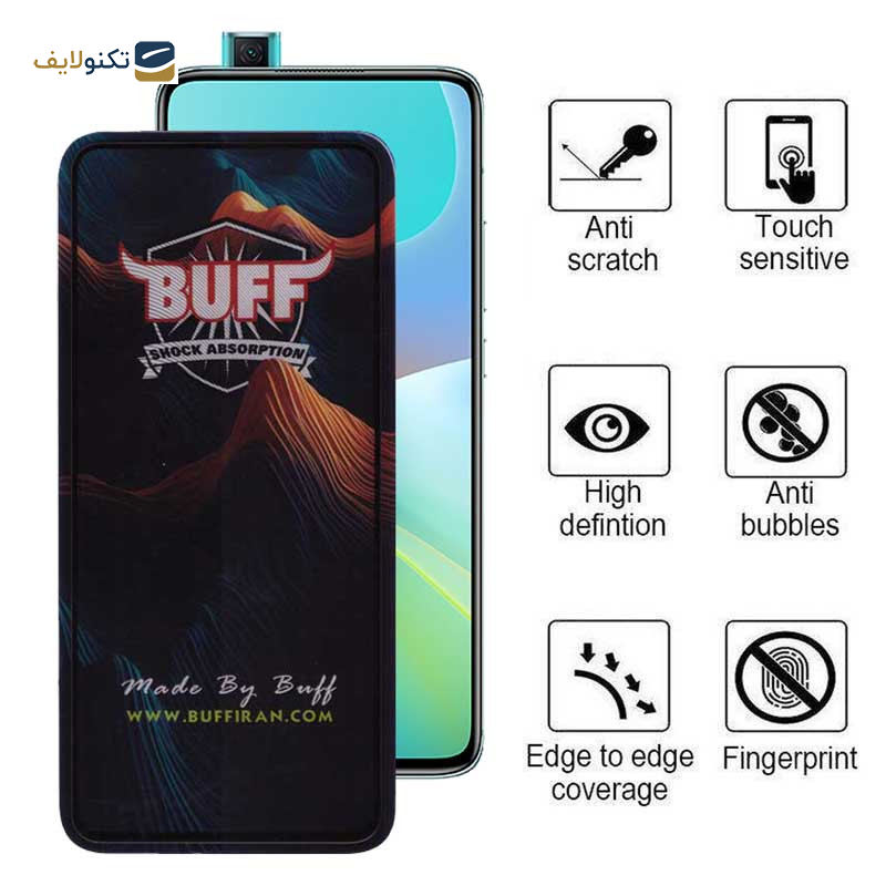 محافظ صفحه نمایش بوف مدل Mountain-G مناسب برای گوشی موبایل شیائومی Redmi K30 Ultra/K30 Pro/K30 Pro Zoom/K30S/K30 5G Racing/K30i 5G/K30 5G - Buff Mountain-G Glass Screen Protector For Xiaomi Redmi K30 Ultra/K30 Pro/K30 Pro Zoom/K30S/K30 5G Racing/K30i 5G/K30 5G