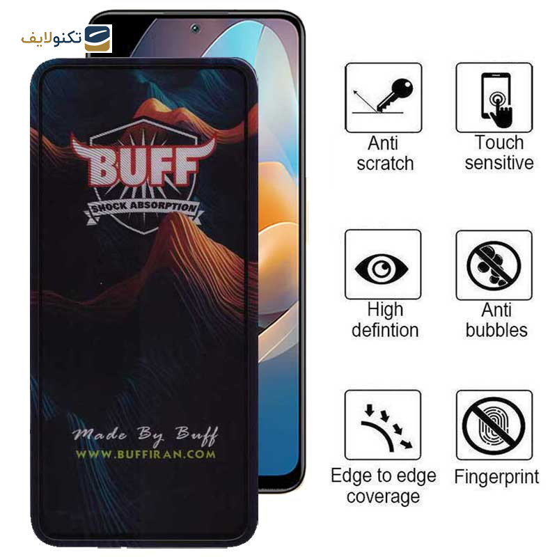 محافظ صفحه نمایش بوف مدل Mountain-G مناسب برای گوشی موبایل شیائومی Redmi Note 12 Pro Speed / Note 12R Pro / Note 12 Turbo - Buff Mountain-G Glass Screen Protector For Xiaomi Redmi Note 12 Pro Speed / Note 12R Pro / Note 12 Turbo