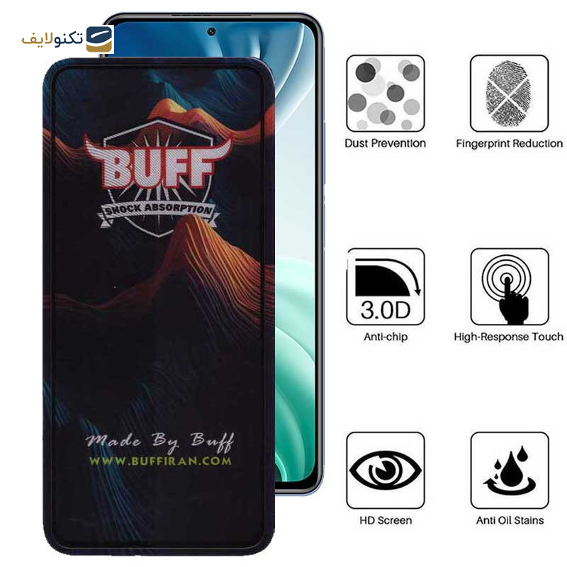 محافظ صفحه نمایش بوف مدل Mountain-G مناسب برای گوشی موبایل شیائومی Mi 11i / Mi 10i 5G / Mi 11X / Mi 11X Pro /Xiaomi 11i / Xiaomi 11i HyperCharge 5G - Buff Mountain-G Glass Screen Protector For Xiaomi Mi 11i / Mi 10i 5G / Mi 11X / Mi 11X Pro / Xiaomi 11i / HyperCharge 5G