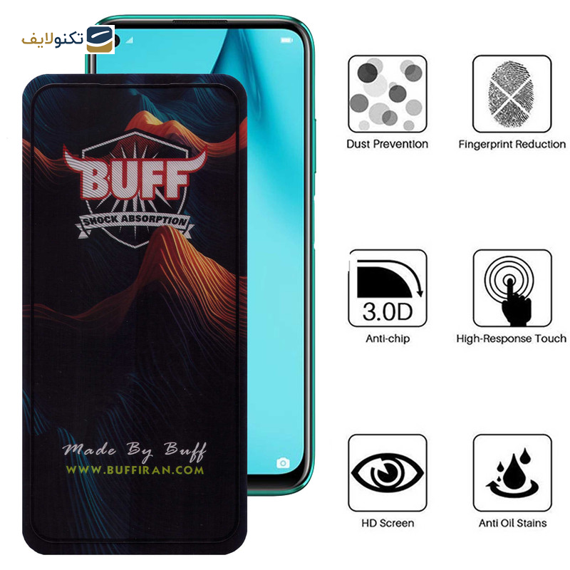 محافظ صفحه نمایش بوف مدل Mountain مناسب برای گوشی موبایل هوآوی P40 Lite / Nova 7i / Nova 6 SE - Buff Mountain Glass Screen Protector For Huawei P40 Lite / Nova 7i / Nova 6 SE