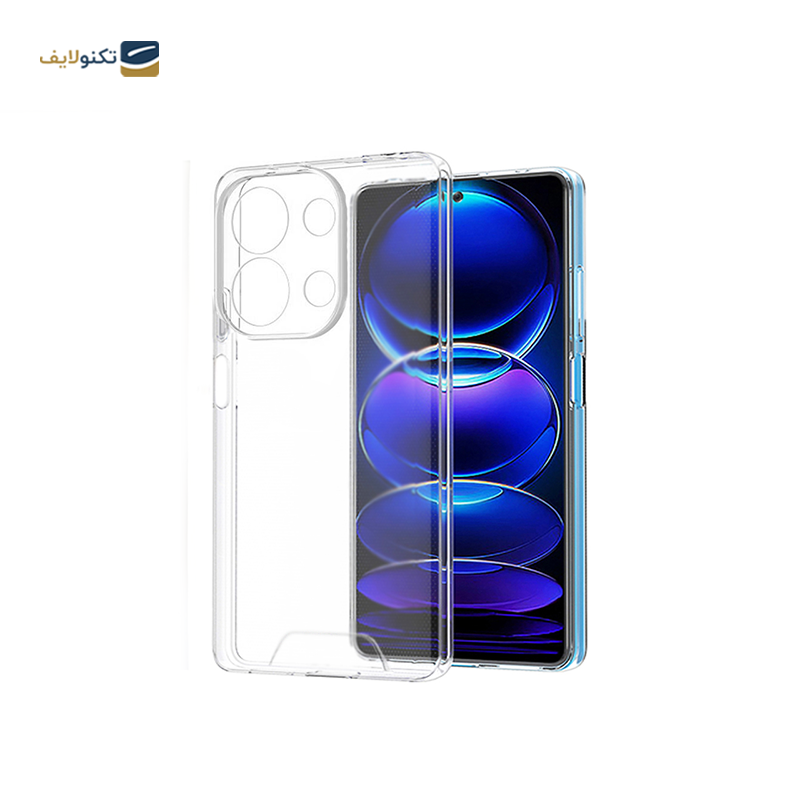 قاب گوشی شیائومی Note 13Pro 4G اسپیس مدل ژله ای محافظ لنز دار - Space Cover For Xiaomi Note 13Pro 4G