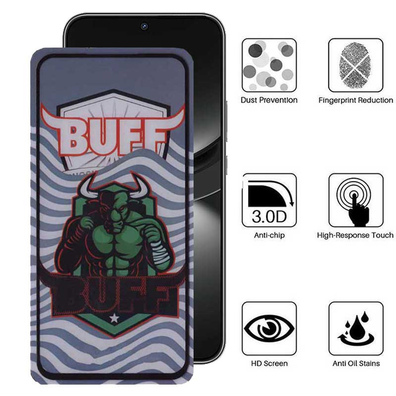 محافظ صفحه نمایش 5D بوف مدل Super Power-G مناسب برای گوشی موبایل هوآوی Nova 12 / Nova 12 Lite / Nova 11 SE / Nova 10 SE - Buff 5D Super Power-G Glass Screen Protector For Huawei Nova 12 / Nova 12 Lite / Nova 11 SE / Nova 10 SE