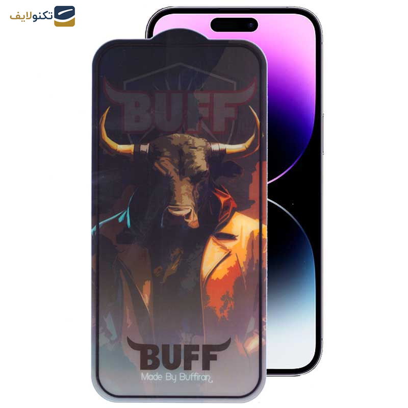 محافظ صفحه نمایش بوف مدل Crystal Pro-G مناسب برای گوشی موبایل اپل iPhone 14 Pro Max - Buff Crystal Pro-G Glass Screen Protector For Apple iPhone 14 Pro Max