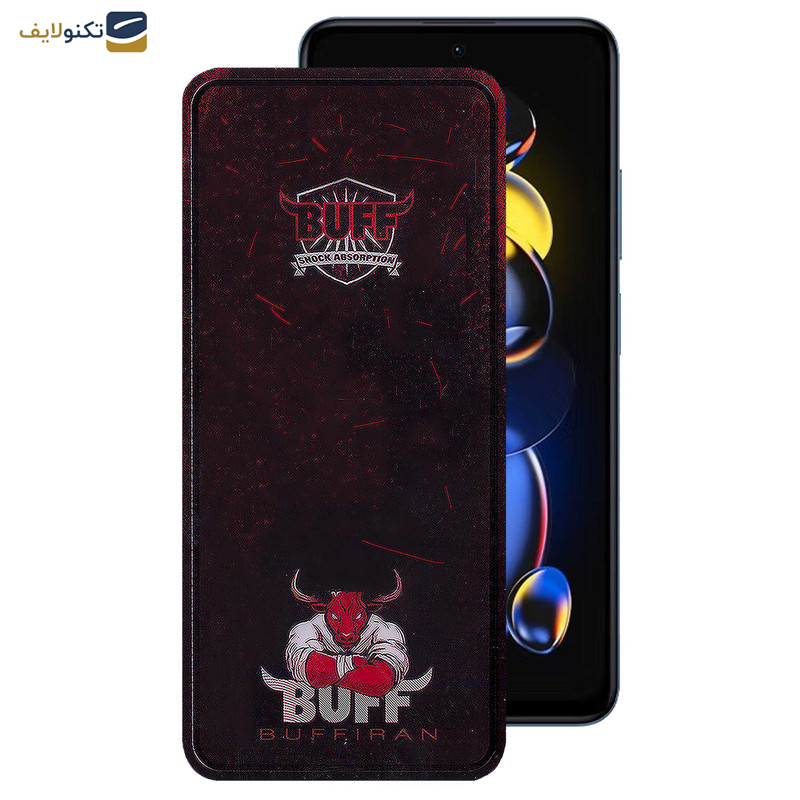 محافظ صفحه نمایش بوف مدل Muscle-Bull-G مناسب برای گوشی موبایل شیائومی Redmi Note 11T Pro Plus - Note 11T Pro - Note 11T 5G - Buff Muscle-Bull-G Glass Screen Protector For Xiaomi Redmi Note 11T Pro Plus - Note 11T Pro - Note 11T 5G