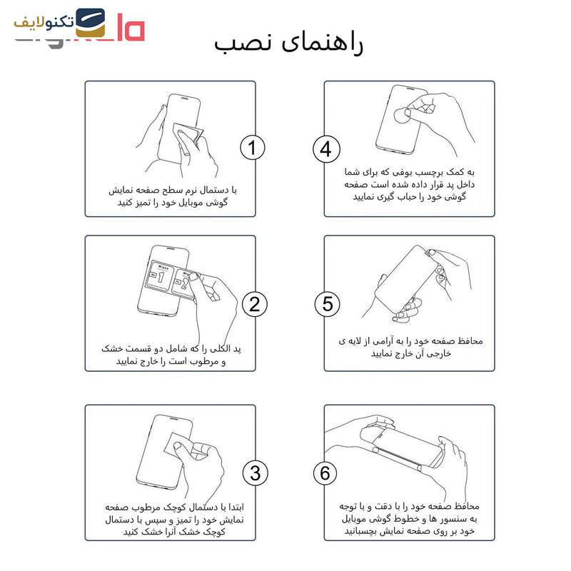 محافظ صفحه نمایش 5D بوف مدل F33 مناسب برای گوشی موبایل نوکیا 7 - 