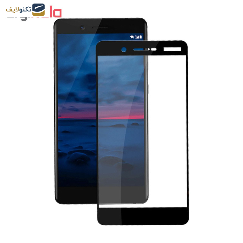 محافظ صفحه نمایش 5D بوف مدل F33 مناسب برای گوشی موبایل نوکیا 7 - 