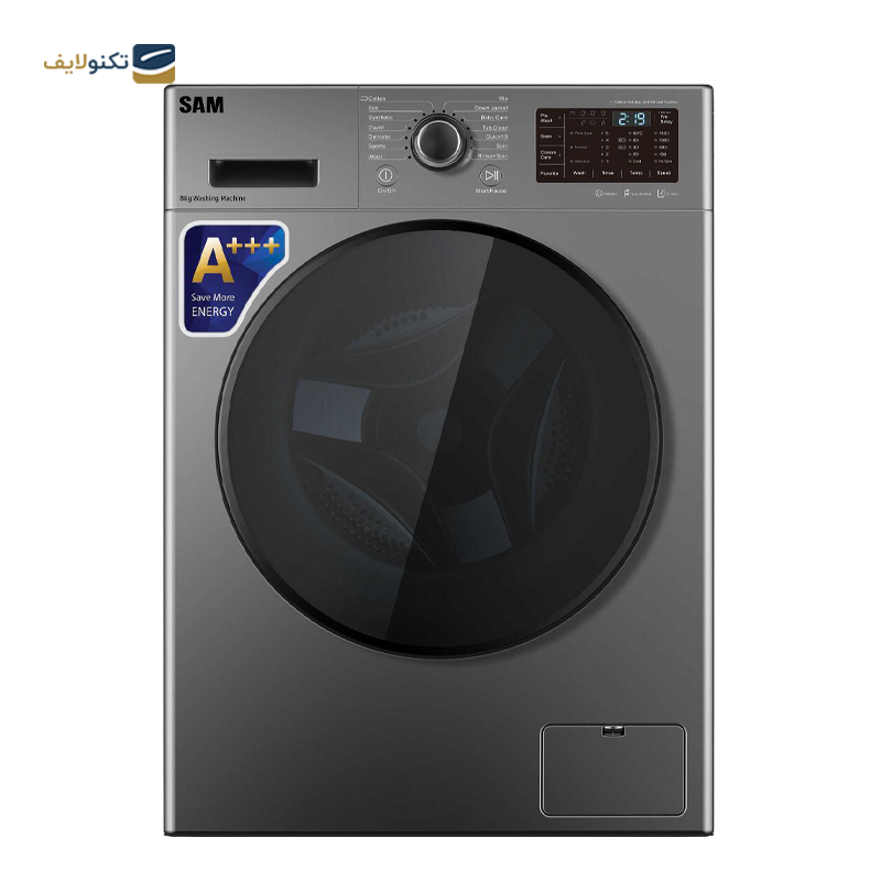 ماشین لباسشویی سام الکترونیک 8 کیلویی مدل BL-Q1465 - Sam Electronic BL-Q1465 Washing Machine 8KG