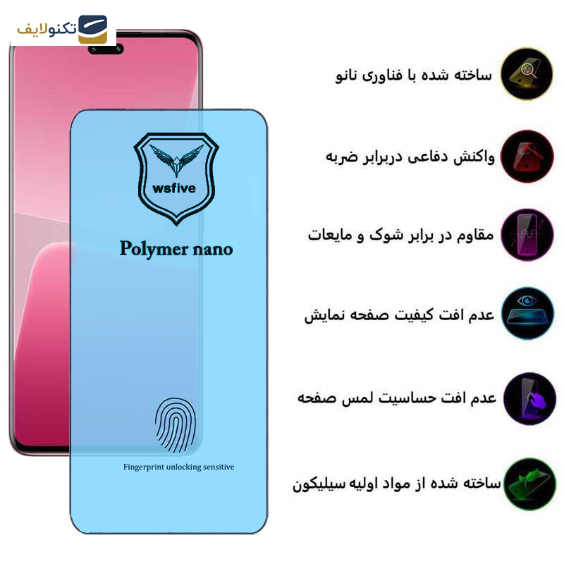 محافظ صفحه نمایش اپیکوی مدل Polymer Nano مناسب برای گوشی موبایل شیائومی Xiaomi 13 Lite/ Civi 3/ Civi 2 - Epicoy Polymer Nano Screen Protector For Xiaomi 13 Lite/ Civi 3/ Civi 2